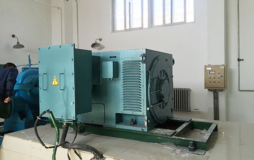 YR800-4某水电站工程主水泵使用我公司高压电机